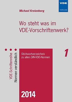 Wo steht was im VDE-Schriftenwerk? 2014