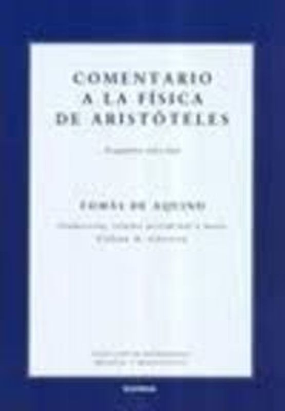 Comentario a la física de Aristóteles
