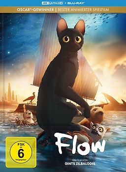 Flow - Limitiertes Mediabook (4K Ultra HD + Blu-ra 4K Ultra HD Blu-ray