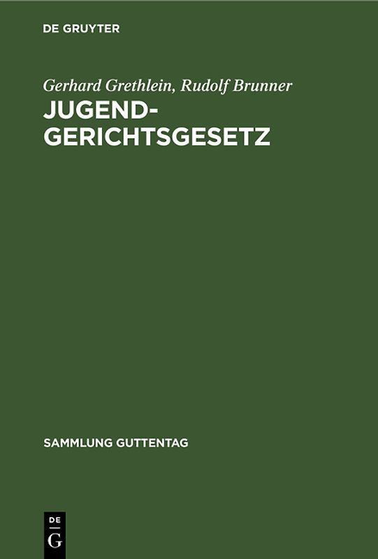 Jugendgerichtsgesetz