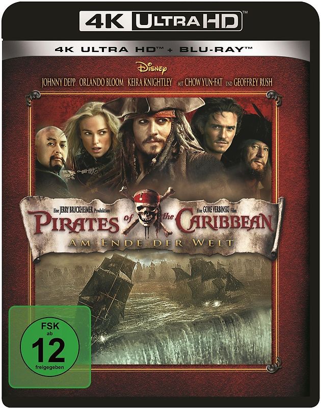 Pirates of the Caribbean - Am Ende der Welt UHD Bl 4K Ultra HD Blu-ray