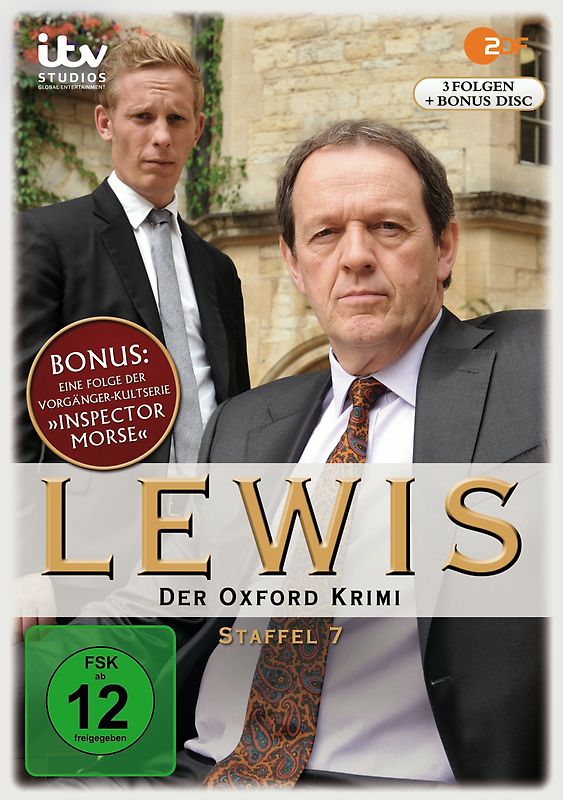 Lewis - Der Oxford Krimi: Staffel 7 (3 Discs) DVD