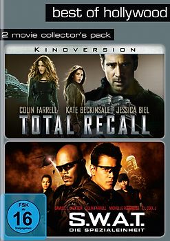 Best of Hollywood - 2 Movie Collector's Pack: Total Recall / S.W.A.T. - Die Spezialeinheit [2 DVDs] DVD
