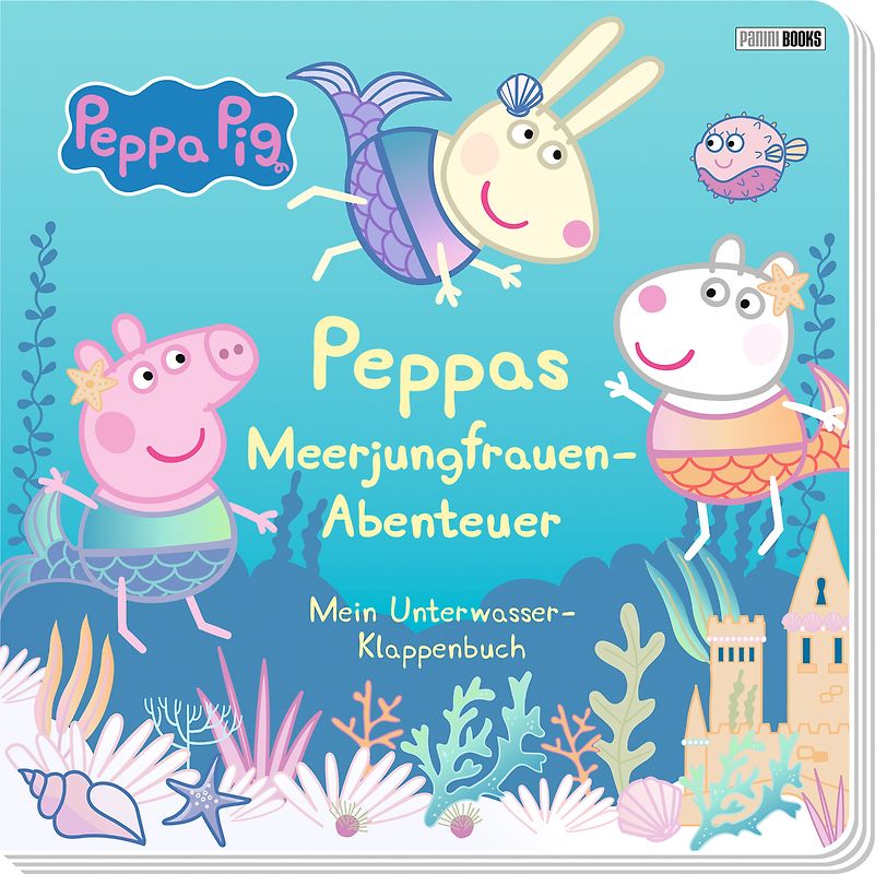 Peppa Pig: Peppas Meerjungfrauen-Abenteuer - Mein Unterwasser-Klappenbuch