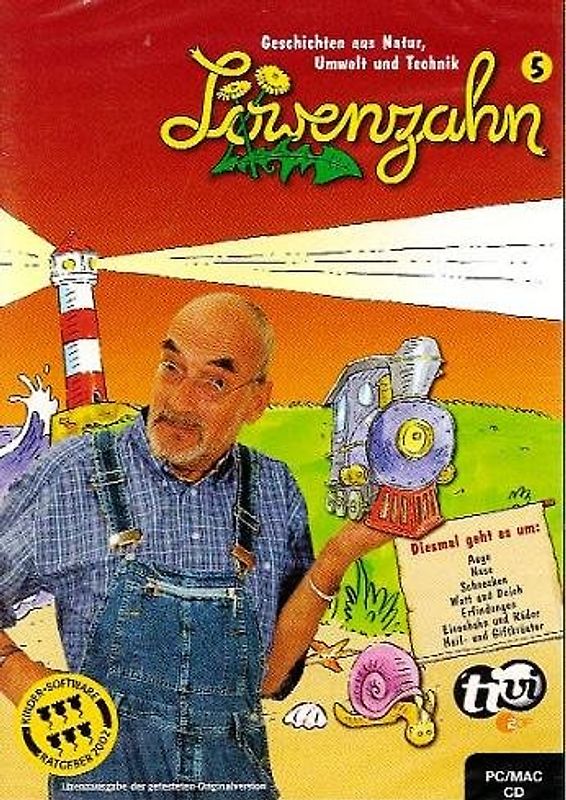 Löwenzahn 5: Geschichten aus Natur, Umwelt und Technik - Auge, Nase, Schnecken,... PC Spiele