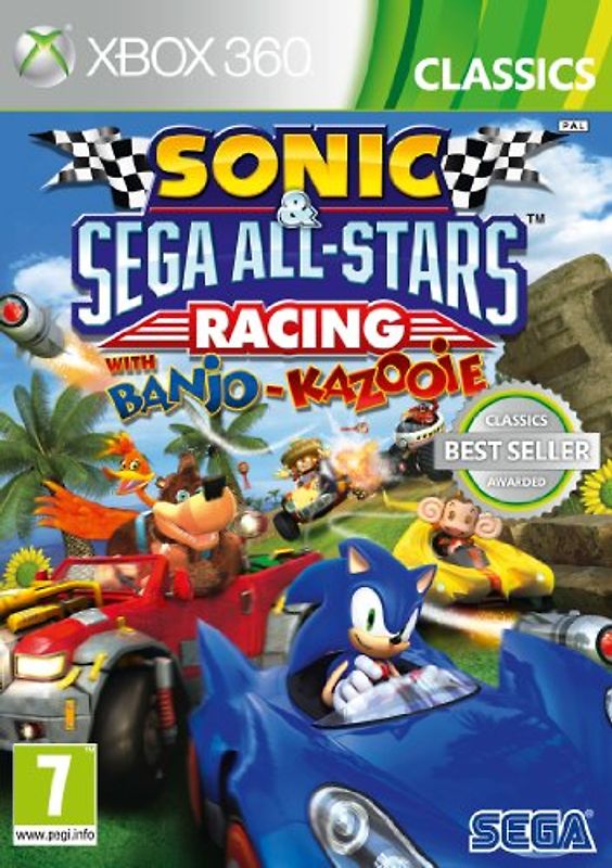 Sonic & Sega-All-Stars Racing [Classic, Internationale Version] Xbox 360