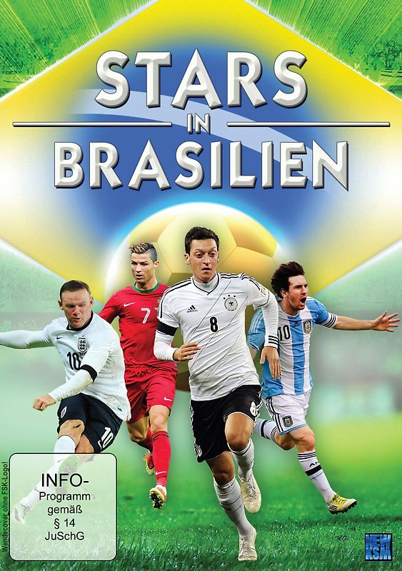 Stars in Brasilien zur Fußballweltmeisterschaft 2014 DVD