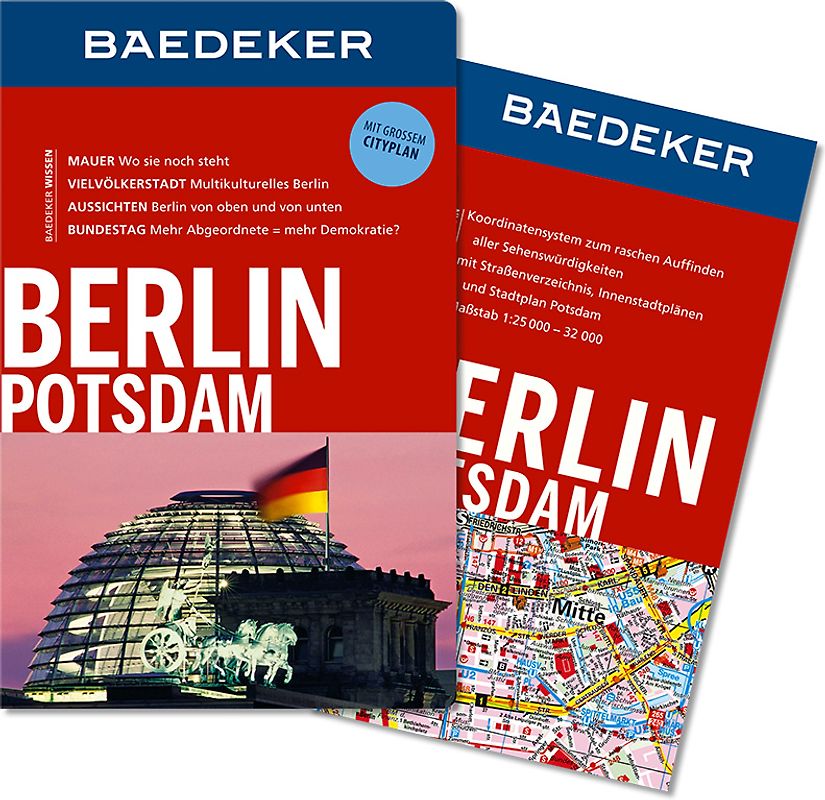 Baedeker Reiseführer Berlin, Potsdam. mit GROSSEM CITYPLAN