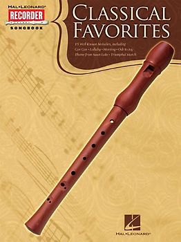 Classical Favorites Recorder Songbook Rec BK (Hal Leonard Recorder Songbook) - Various