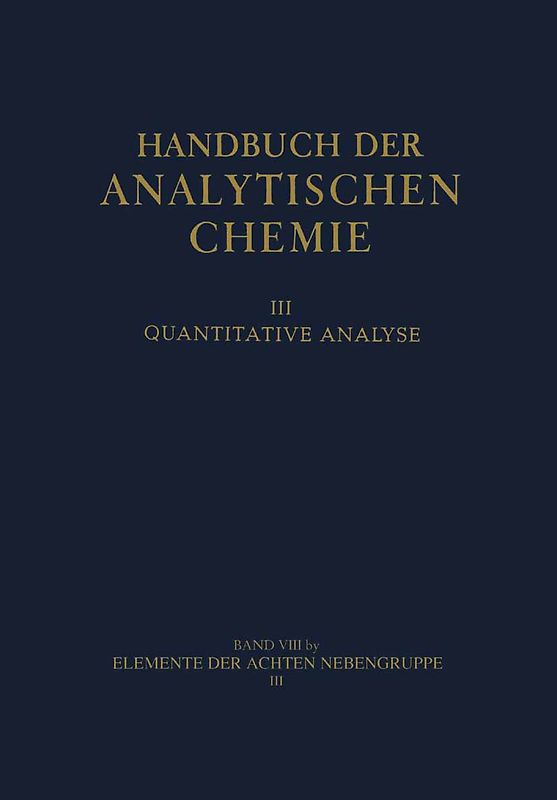 Elemente der achten Nebengruppe