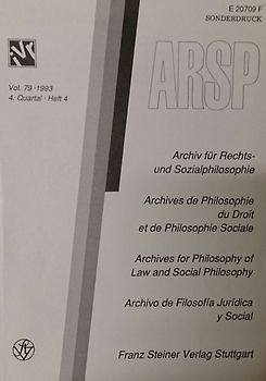 Rechtsreinheit als Substanzverlust