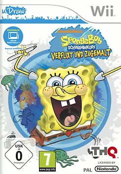 SpongeBob Schwammkopf: Verflixt und zugemalt [uDraw Game Tablet erforderlich] Nintendo Wii