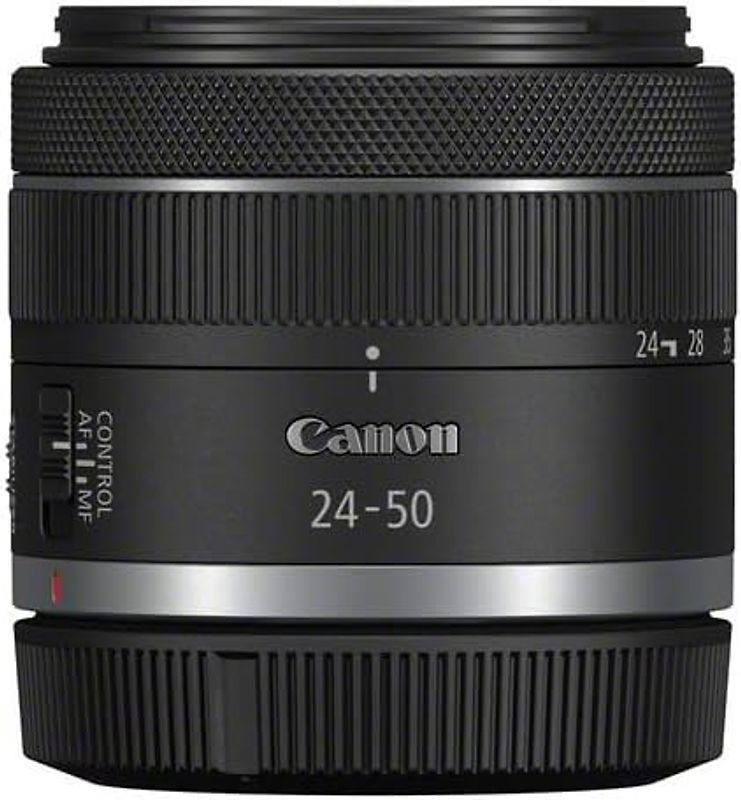 Canon RF 24-50 mm F4.5-6.3 IS STM 58 mm Filtergewinde (Canon RF Anschluss) schwarz