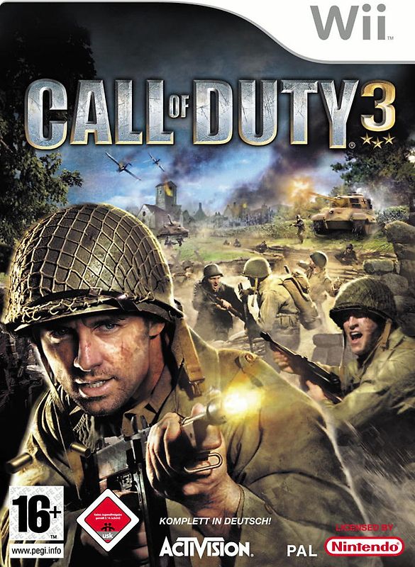 Call of Duty 3 Nintendo Wii