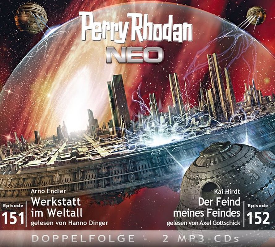 Perry Rhodan NEO MP3 Doppel-CD Folgen 151 + 152