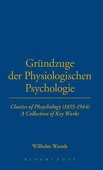 Grundzuge Der Physiologischen Psychologie (1874)