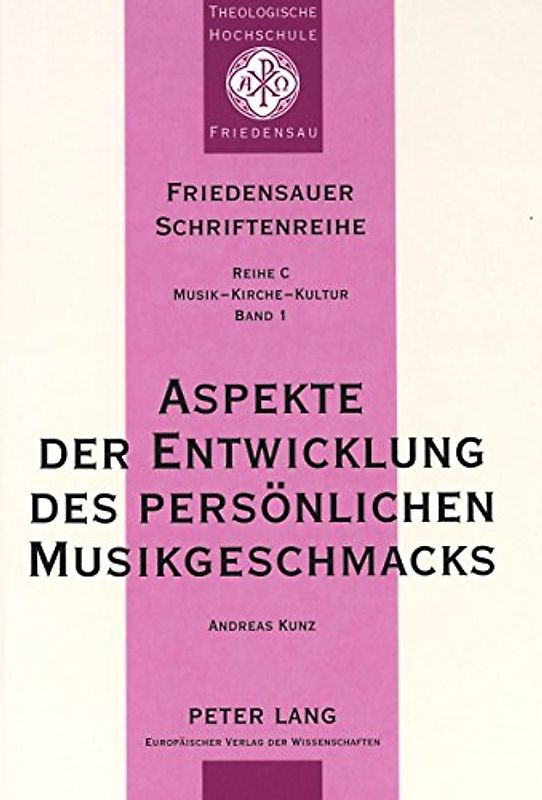 Aspekte der Entwicklung des persönlichen Musikgeschmacks