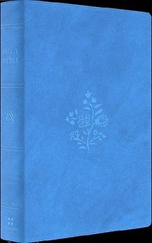 ESV Giant Print Personal Size Bible (Trutone, Nubuck Caramel, Wildflower Design)