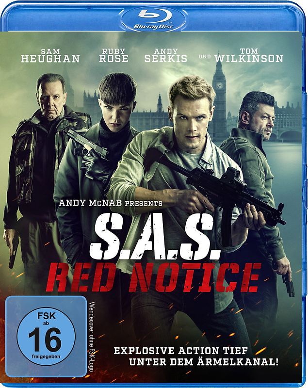 SAS:Red Notice Blu-ray Disc