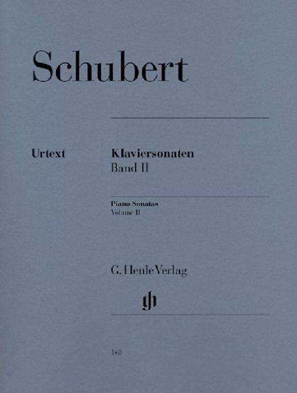 SCHUBERT - Sonatas Completas 2º para Piano (Urtext) - SCHUBERT