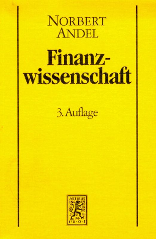 Finanzwissenschaft