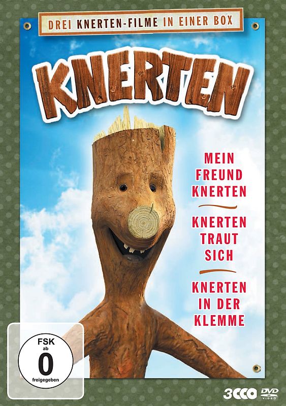 Knerten - Drei Knerten-Filme in einer Box [3 DVDs] DVD