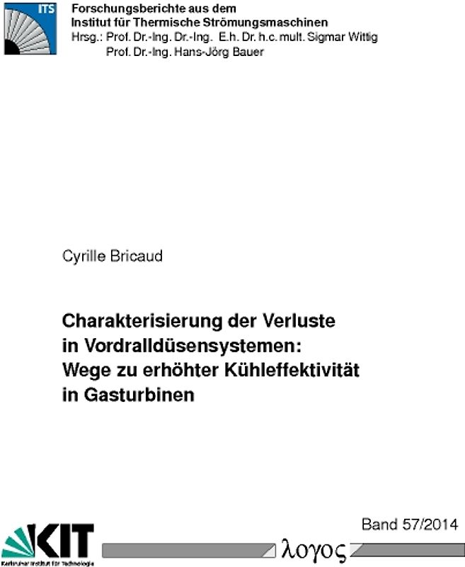 Charakterisierung der Verluste in Vordralldüsensystemen