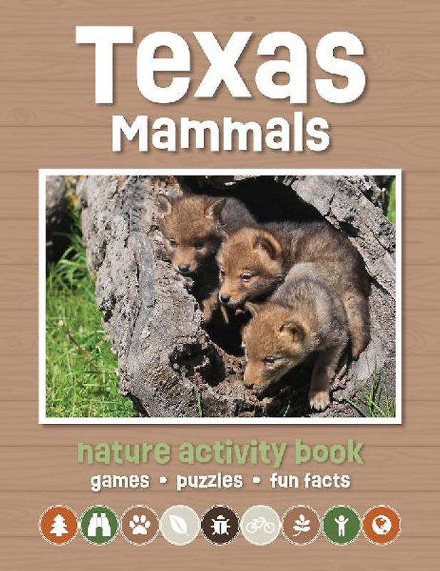 Texas Mammals Nature Activity Book