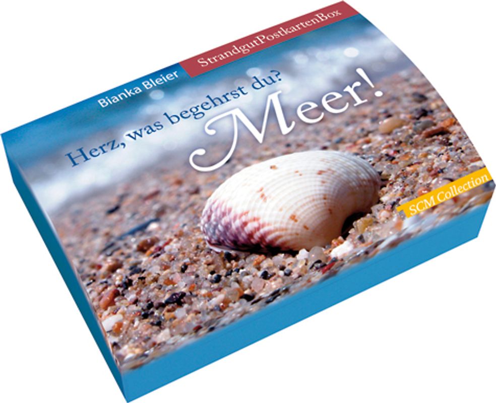 Herz, was begehrst Du? Meer! - Postkartenbox