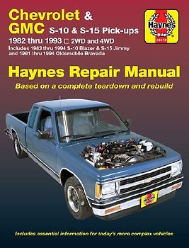 Haynes Chevrolet and GMC S10 & S-15 Pickups' Workshop Manual, 1982-1993 (Haynes Owners Workshop Manuals) - Maddox, Robert