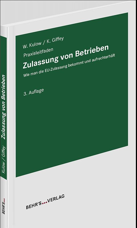Zulassung von Betrieben