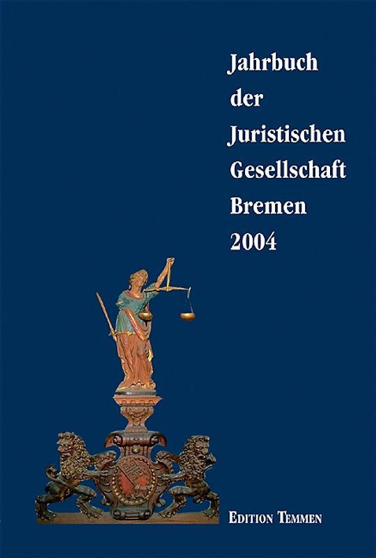 Jahrbuch der juristischen Gesellschaft Bremen