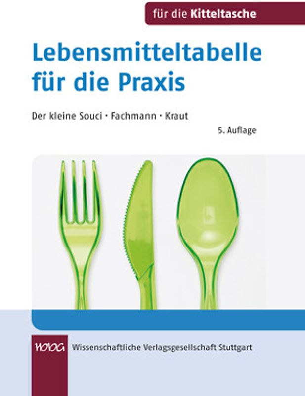 Lebensmitteltabelle für die Praxis