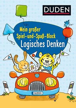 Duden: Mein großer Spiel- und Spaß-Block: Logisches Denken