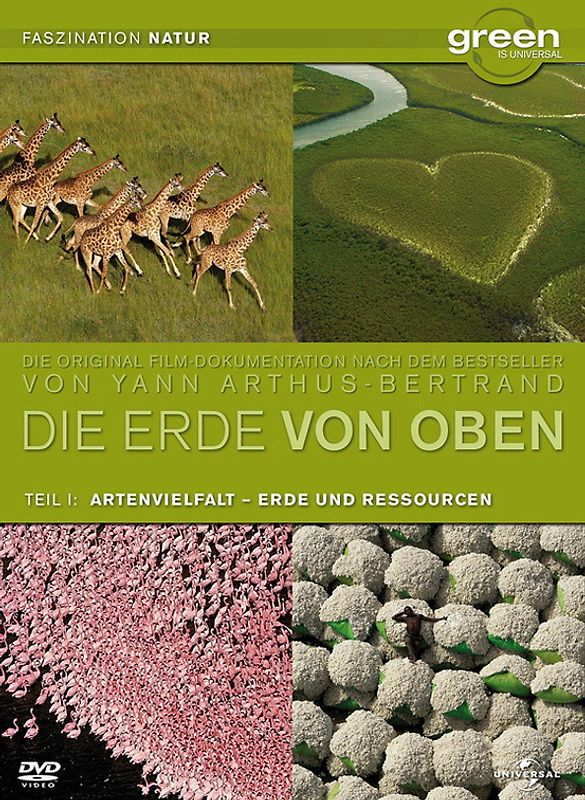 Erde von oben 1, Die - Artenvielfalt, Erde und Ressourcen DVD
