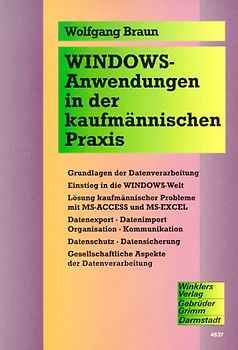 Windows-Anwendungen in der kaufmännischen Praxis