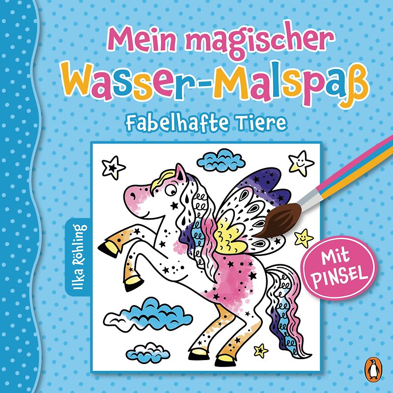 Mein magischer Wasser-Malspaß - Fabelhafte Tiere
