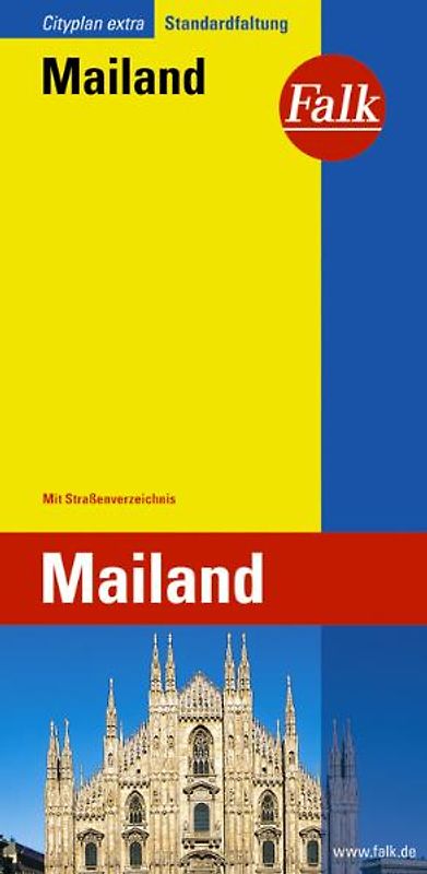 Falk Stadtplan Extra Mailand