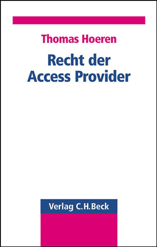 Recht der Access Provider