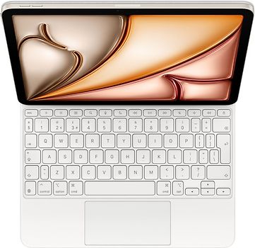 Apple Magic Keyboard voor iPad Air 11" (M3) [Engelse toetsenbordindeling, QWERTY] wit