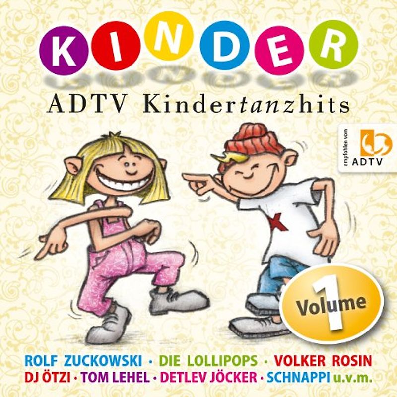 Various;Kinderparty;Kinder;Party;Kindergeburtstag;Kinderhits;Kindertanzhits;Kinderlieder;Ostern;Ostergeschenk - ADTV Kindertanzhits