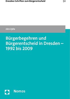 Bürgerbegehren und Bürgerentscheid in Dresden - 1992 bis 2009