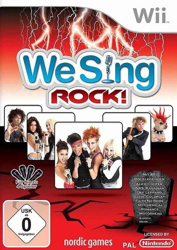 We Sing Rock! Nintendo Wii