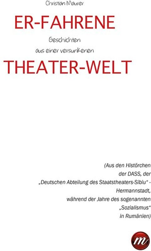 Erfahrene Theater-Welt