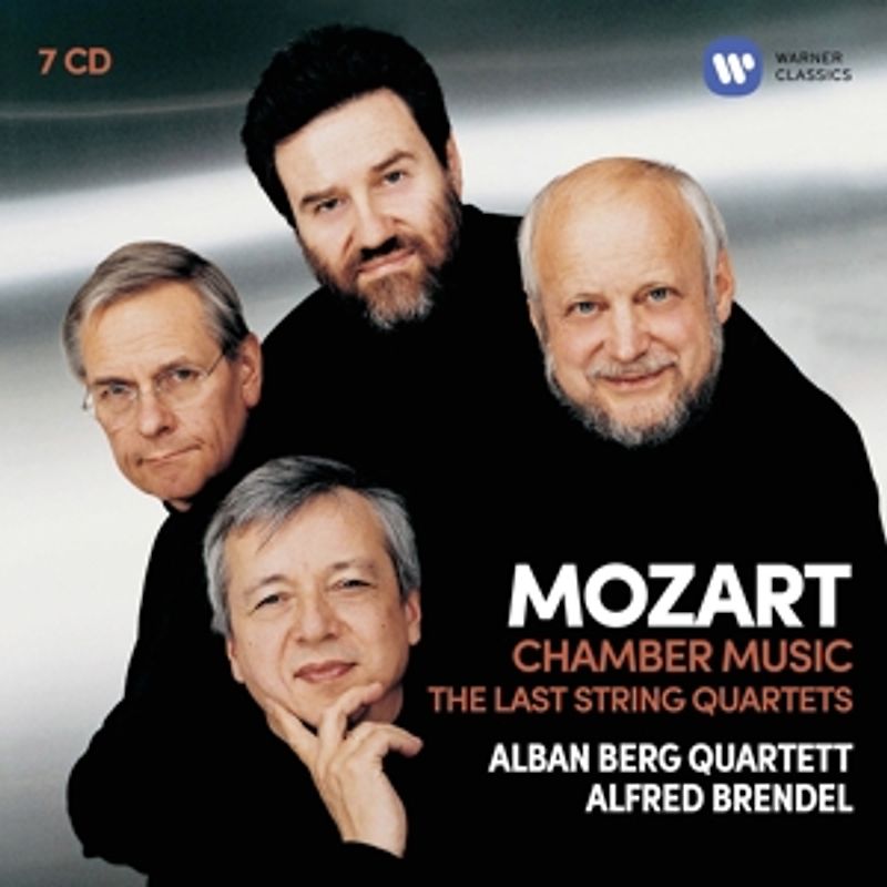 Alban Berg Quartett/Brendel,Alfred/Wolf,Markus - Die späten Streichquartette [7 CDs]