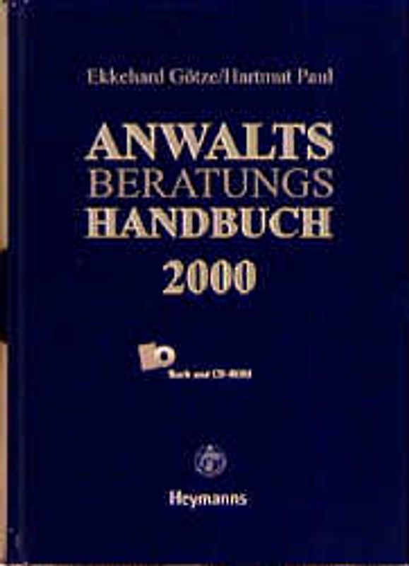 Anwaltsberatungshandbuch 2000