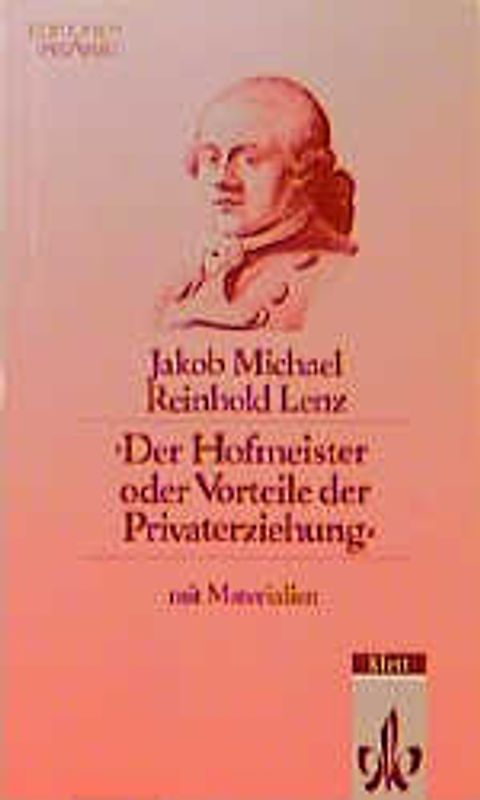 Der Hofmeister oder Vorteile der Privaterziehung