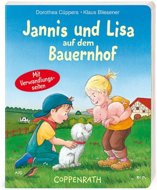 Jannis und Lisa auf dem Bauernhof