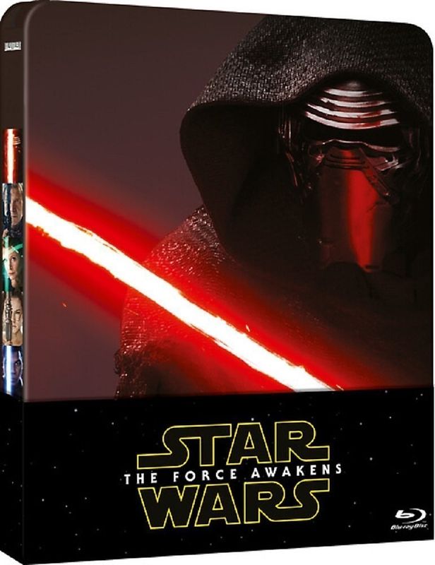 Star Wars: Episode VII - The Force Awakens [2 Discs, Limited Edition, Steelbook, Import] Blu-ray Disc