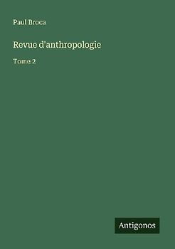 Revue d'anthropologie